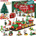 24pcs Advent Calendar 2024 Christmas Tree Building Set Boxes Countdown Block UK