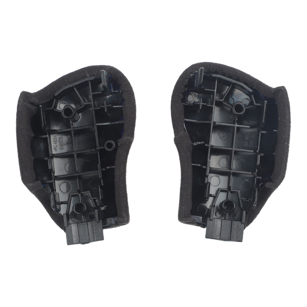 2 Pack Leather Shift Knob for Skoda For Octavia Superb For Fabia Black