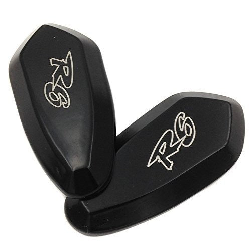 Black Motorcycle Mirror Base Plates Fit For Yamaha YZF-R6 1999-2007