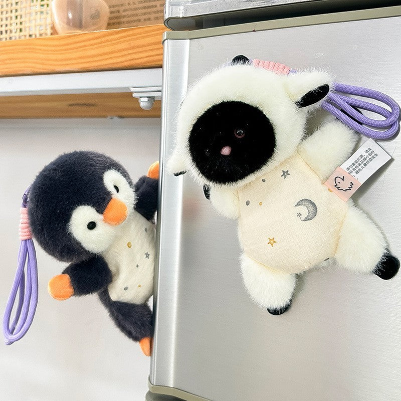 Cute Animal Flying Series Magnetic Bean Bag Doll Plush Toy