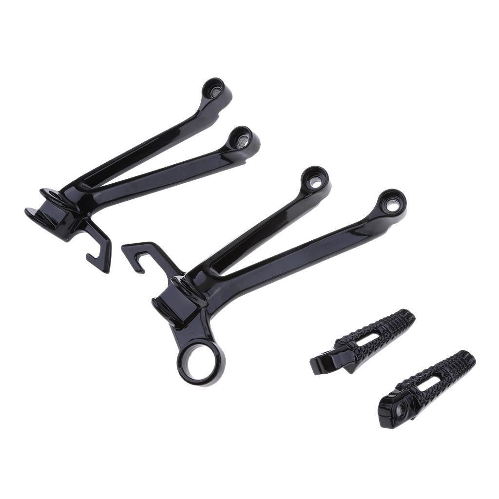 Rear Passenger Foot Peg Footrest Bracket Set For Suzuki GSXR1000 2005-2006