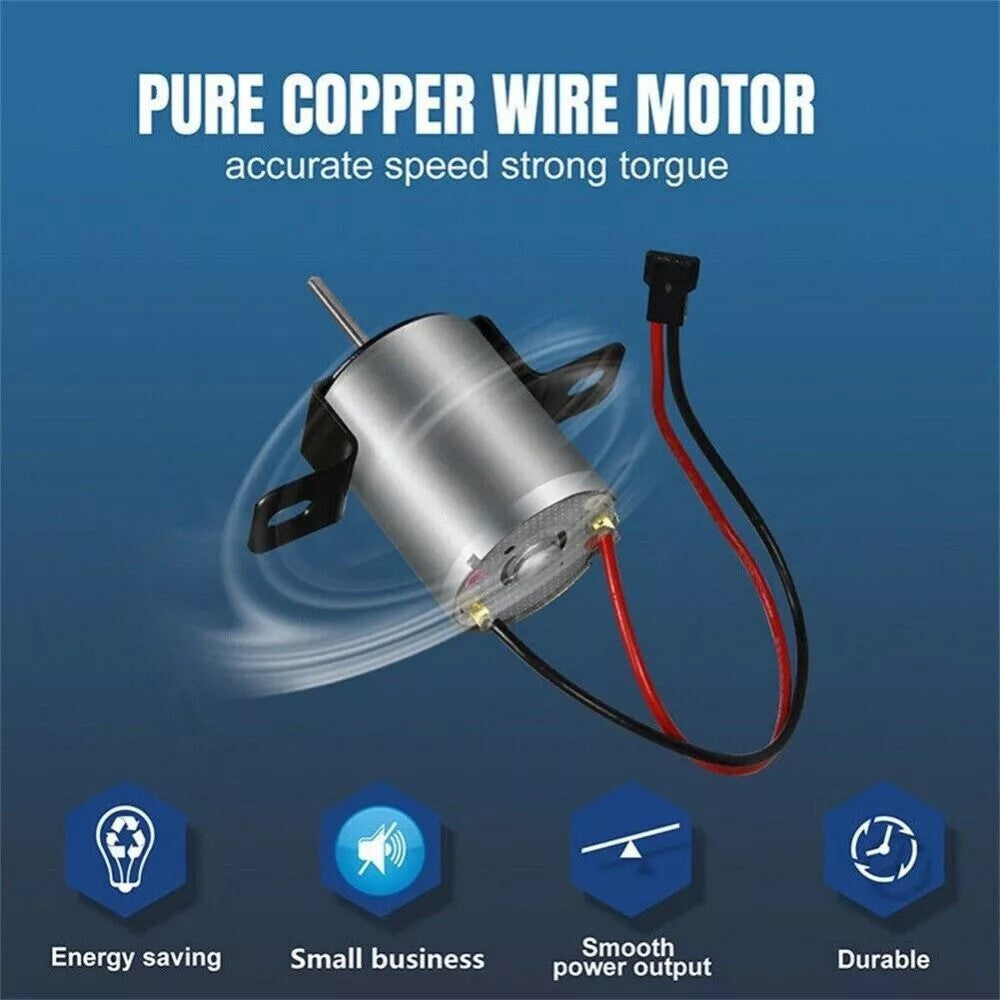 Wood Log Heated Fireplace Motor FOR Stove Burner Power Fan Heater Replace Parts