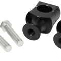Universal Motorcycle 7/8'' / 1'' Handle Bar Riser Clamp 22mm Black