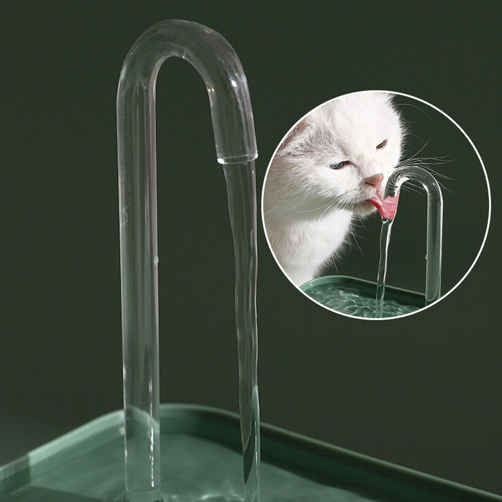 1.5L Automatic Pet Water Fountain USB Silent Cat Dog Indoor Dispenser UK