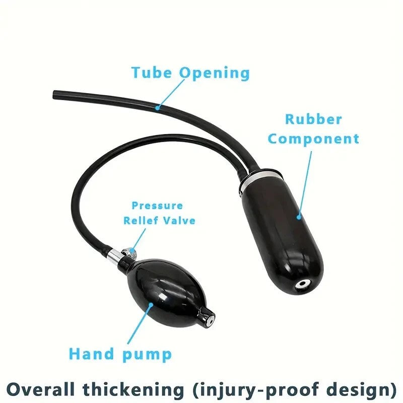 Universal Inflatable Bladder Intake Adapter Car Smoke Leak Detector