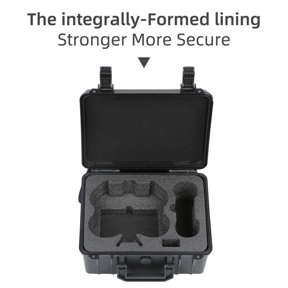 Hard Shell Suitcase Carrying Case Storage Bag For DJI Neo 2 Drone & DJI RC-N3