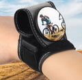 360° Bicycle Rear View Mirrors, Wide-Angle Wrists Rearview Mirror, for Cyclists