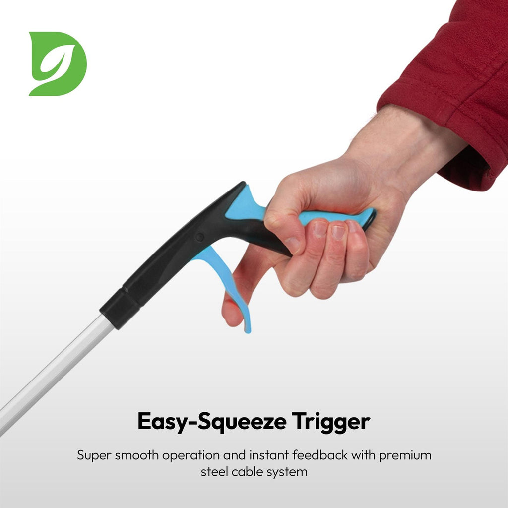 81cm/31" Reacher Grabber Tool - Long Reach Litter Picker Pick Up Mobility Tool