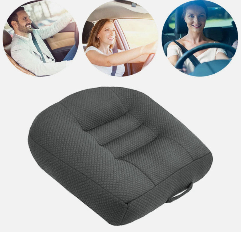Car Seat Cushion Car Booster Heightening Driver Posture Cushion Reduce Fatigue