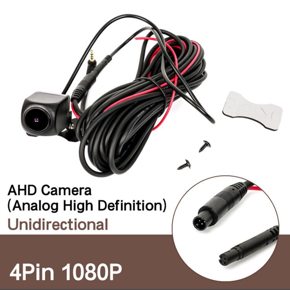 1080P Car Rear View Reversing Camera 2.5mm 4 Pin For Streaming Media Dash Cam