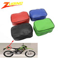 Motorbike Rear Rack Tool Bag Storage Case For Honda XR KLX DRZ 250 Trail Bike