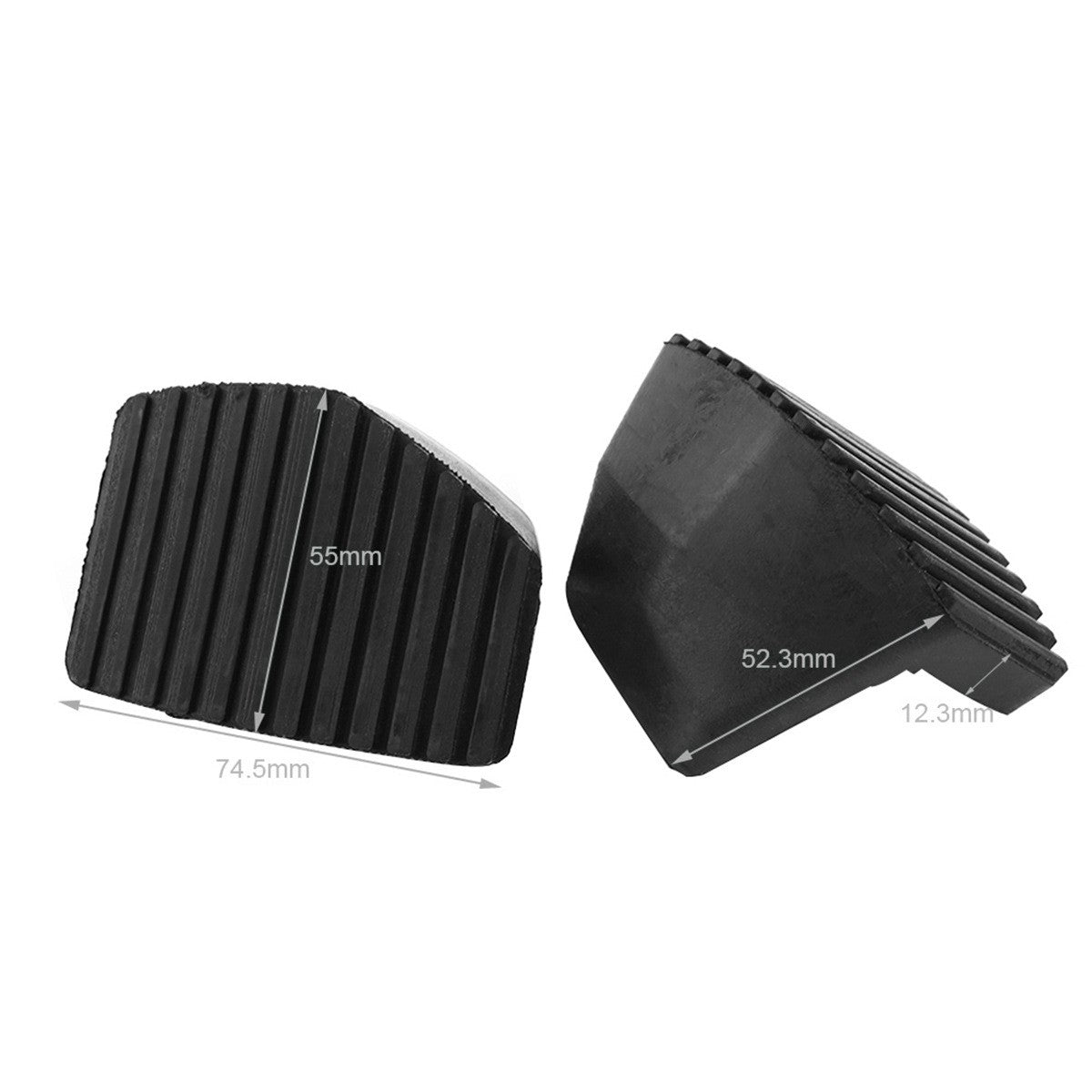 Short Driving Pedal Extenders Heavy Duty Clutch Pad Brake and Covers