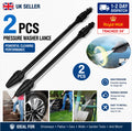 2X Pressure Washer Lance 170 Bar Dirt Blaster Turbo Nozzle Tool for Karcher