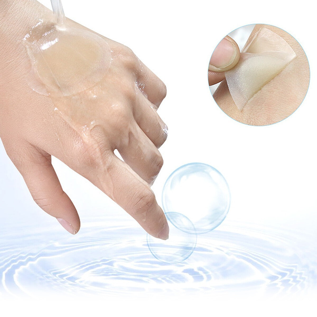 10x Hydrocolloid Gel Blister Plaster Anti-wearing Heel Protection Stickers