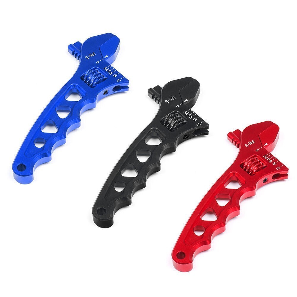 Aluminium Adjustable Wrench Spanner AN-3 AN-4 AN-6 AN-8 AN-10 AN-12 Hose Fitting