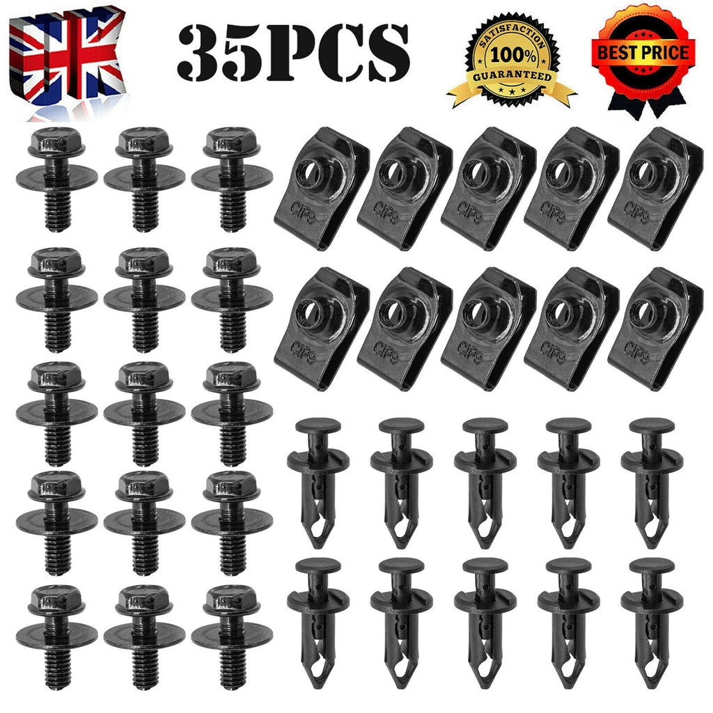 FOR TOYOTA ENGINE UNDERTRAY COVER CLIPS BOTTOM TRAY SHIELD GUARD SCREWS BODY