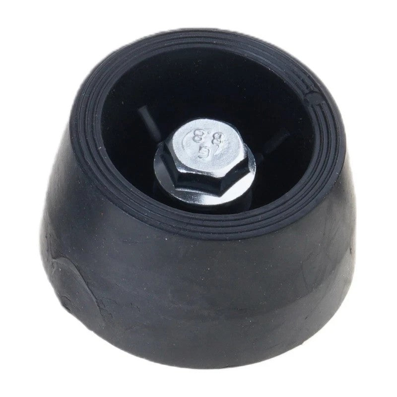 4 Pcs Compressor Mounting Feet M8 Threaded Rubber Pads for Equipment
