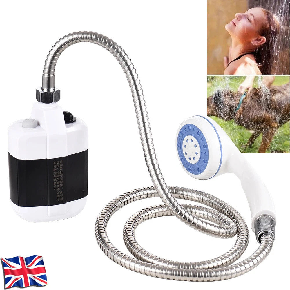 Portable Shower Camping Shower Travel Shower Pump Electric Rechargeable Shower