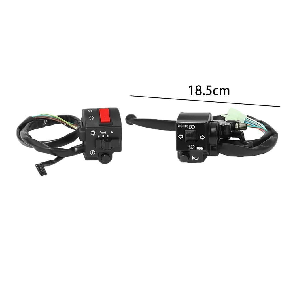 1 Pair 37200-05340 Right & Left Handlebar Switch Fits for Suzuki GS125 Gn125