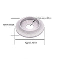 1pc Vacuum Brazed Diamond Grinding Wheel for Demi-bullnose Edge Profile 75mm