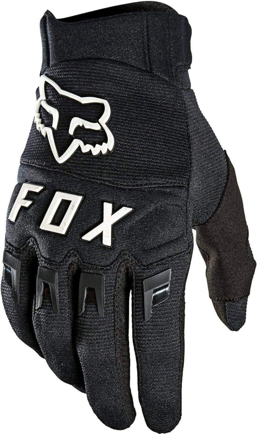Fox Dirtpaw Race MTB Downhill Motocross Long Gloves Black White