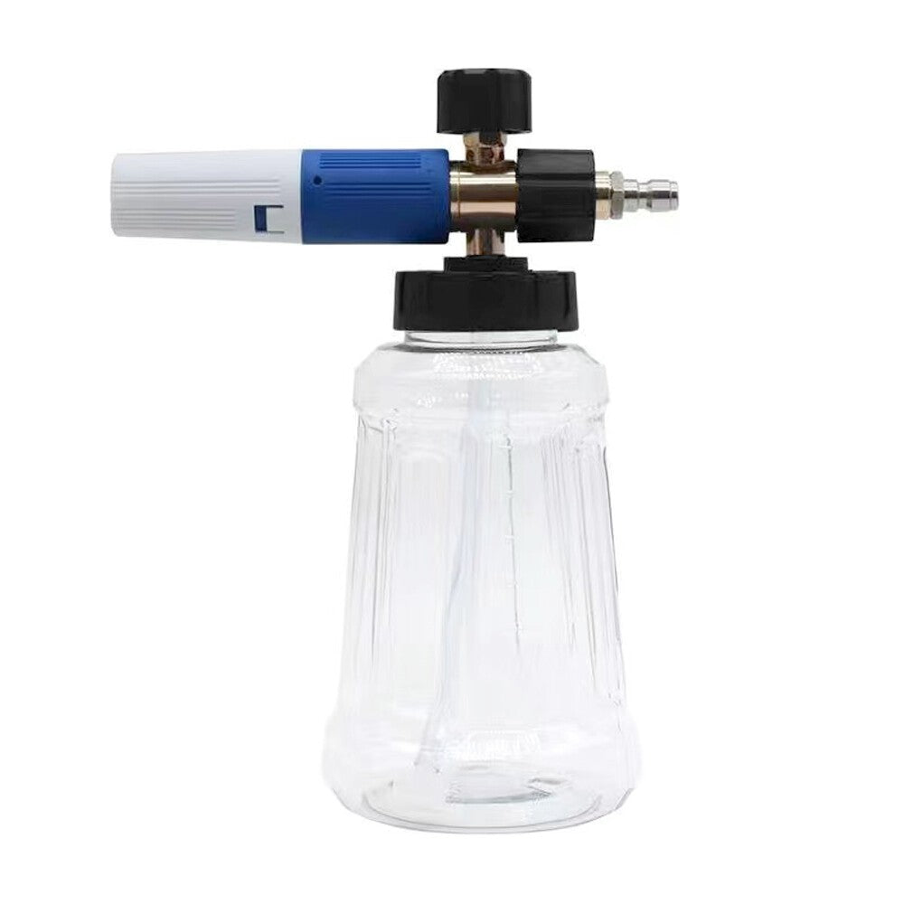 1L 1/4 Quick Release Snow Foam Lance Pressure Washer Gun Soap Cannon Bottle UK