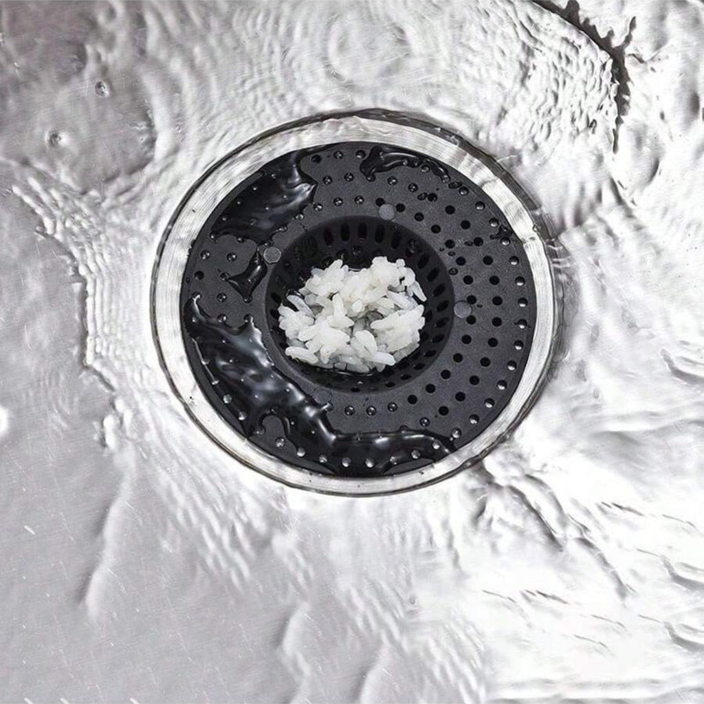 HAIR TRAP SHOWER BATH PLUG HOLE WASTE CATCHER STOPPER DRAIN SINK STRAINER FILTER