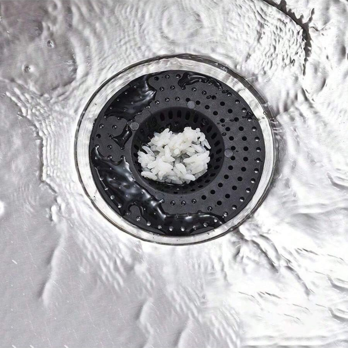 HAIR TRAP SHOWER BATH PLUG HOLE WASTE CATCHER STOPPER DRAIN SINK STRAINER FILTER