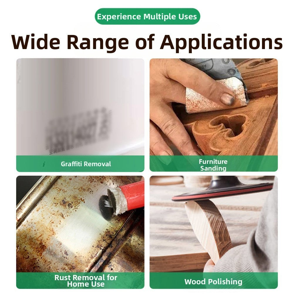Hard Plastic Sandpaper Blocks Sanding Blocks Set Compact Size For Easy Handling