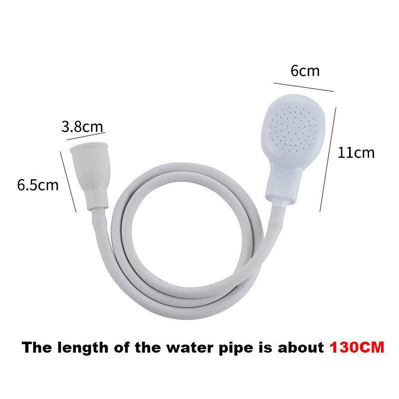Tap Shower Spray Hose Attachment Bath Pipe Tub Sink Spray Head Washing