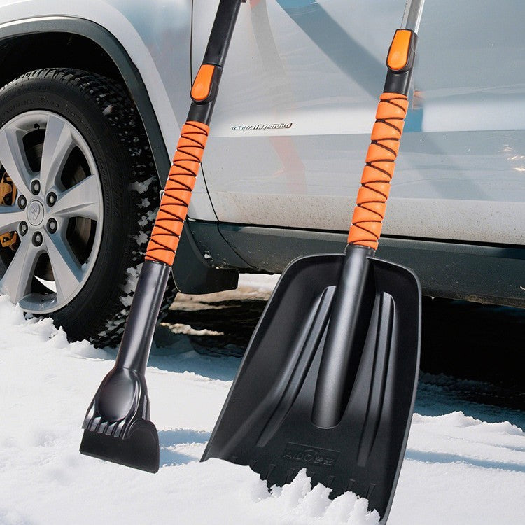 5 in 1 Snow Shovel Kit Extendable Snow Brush 180° Pivoting for Car Trucks SUV UK