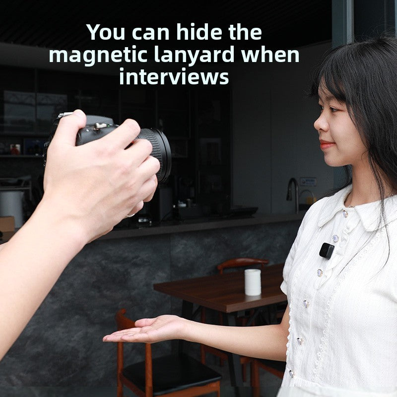 For DJI Mic Mini Clip Magnet Hidden Magnetic Adjustable necklace lanyard