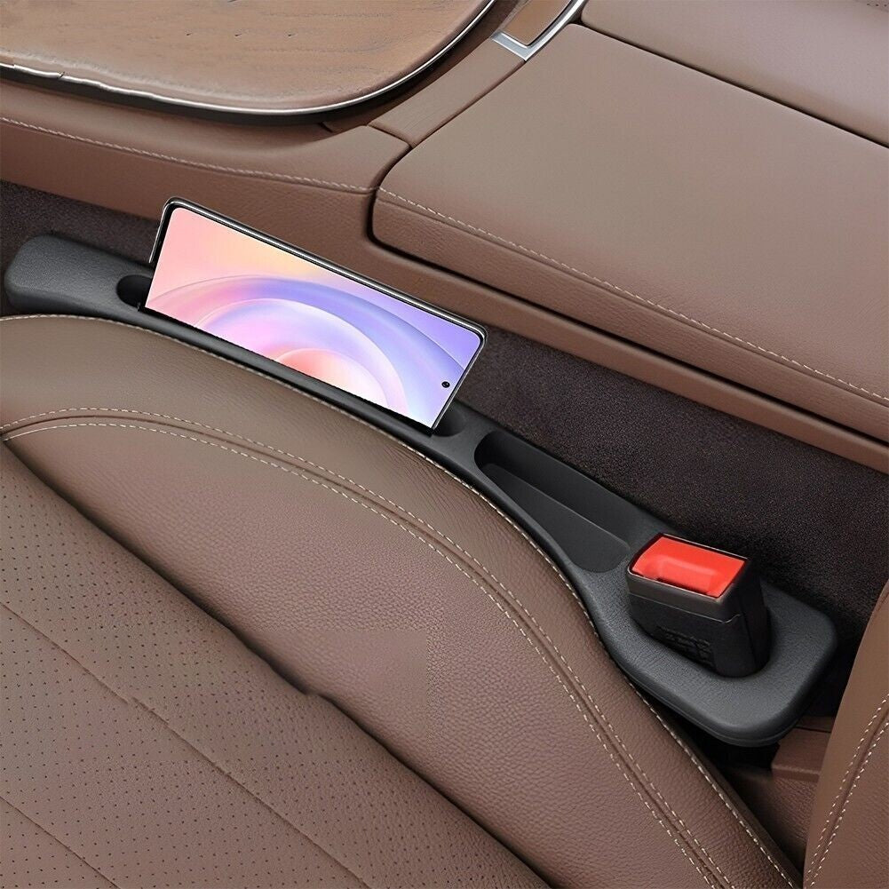 2Pcs Car Seat Gap Filler Side Seam Plug Strip Leak-proof Filling Strip Interior