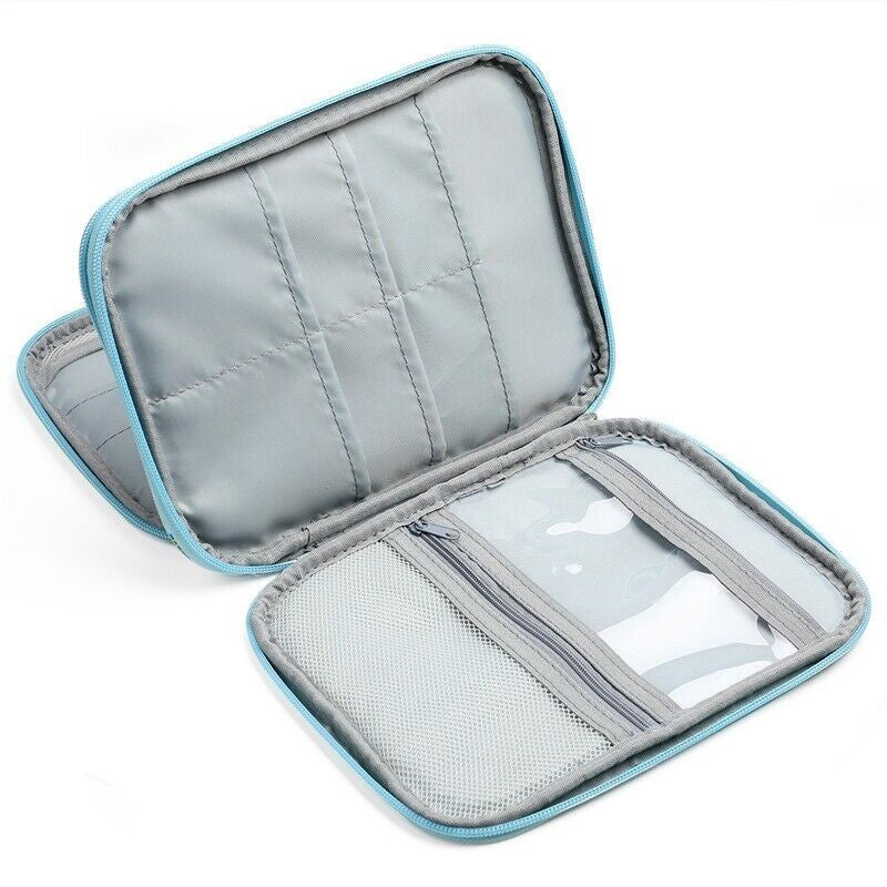 Empty Knitting Needles Case Travel Storage Organizer Storage Bag for Circular Kn