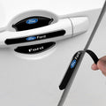 For Ford – 8x Black Door Handle Cup Scratch-Proof Film Protector Stickers