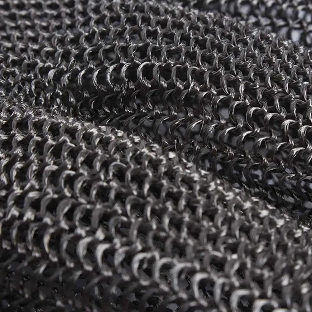 Stainless Steel Mesh Protective Glove Cut Resistant Chain Mail Work Safety•