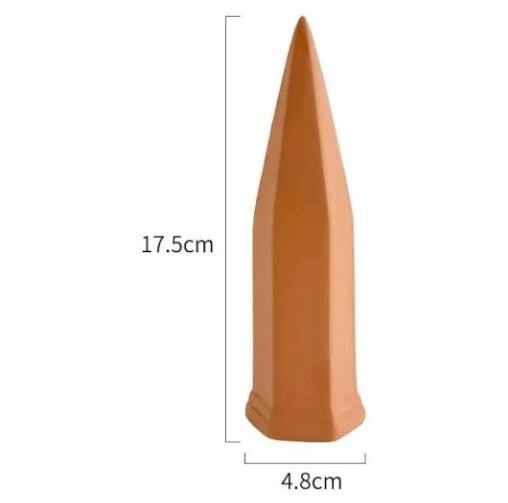 2-10Pcs Terracotta Plant Watering Stakes Automatic Self-Watering Garden Spikes