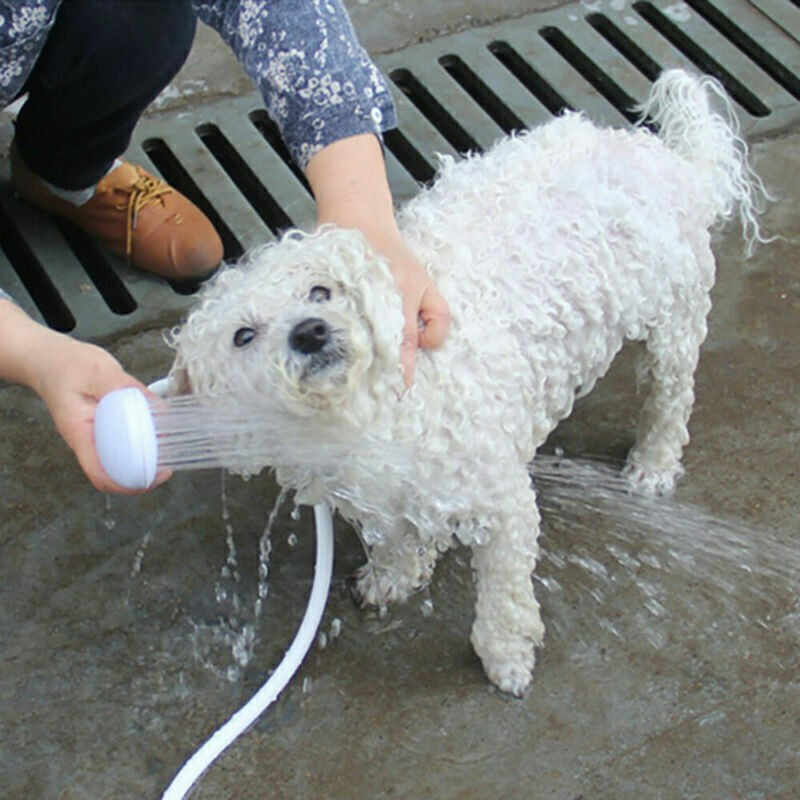 3M Push On Single Tap Bath Sink Shower Head Hose Kit For Hairdresser Pet