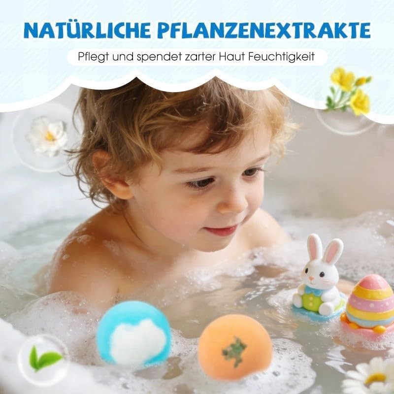 12pcs Bath Bomb Gift Set for Kids Colorful Bubble Bath Bomb with Surprise Inside