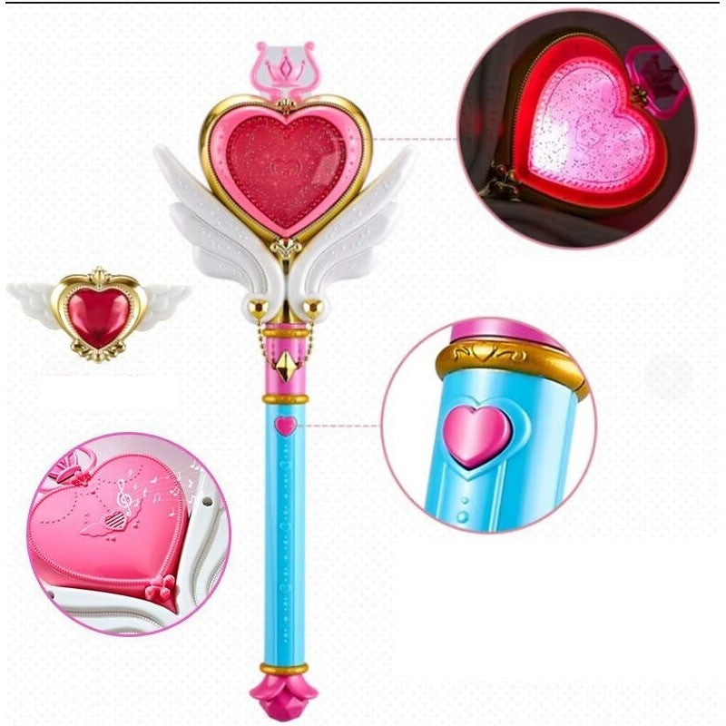 Catch! Teenieping Teenie Heart Wing Magic Game Princess Heart Wand Set Girl