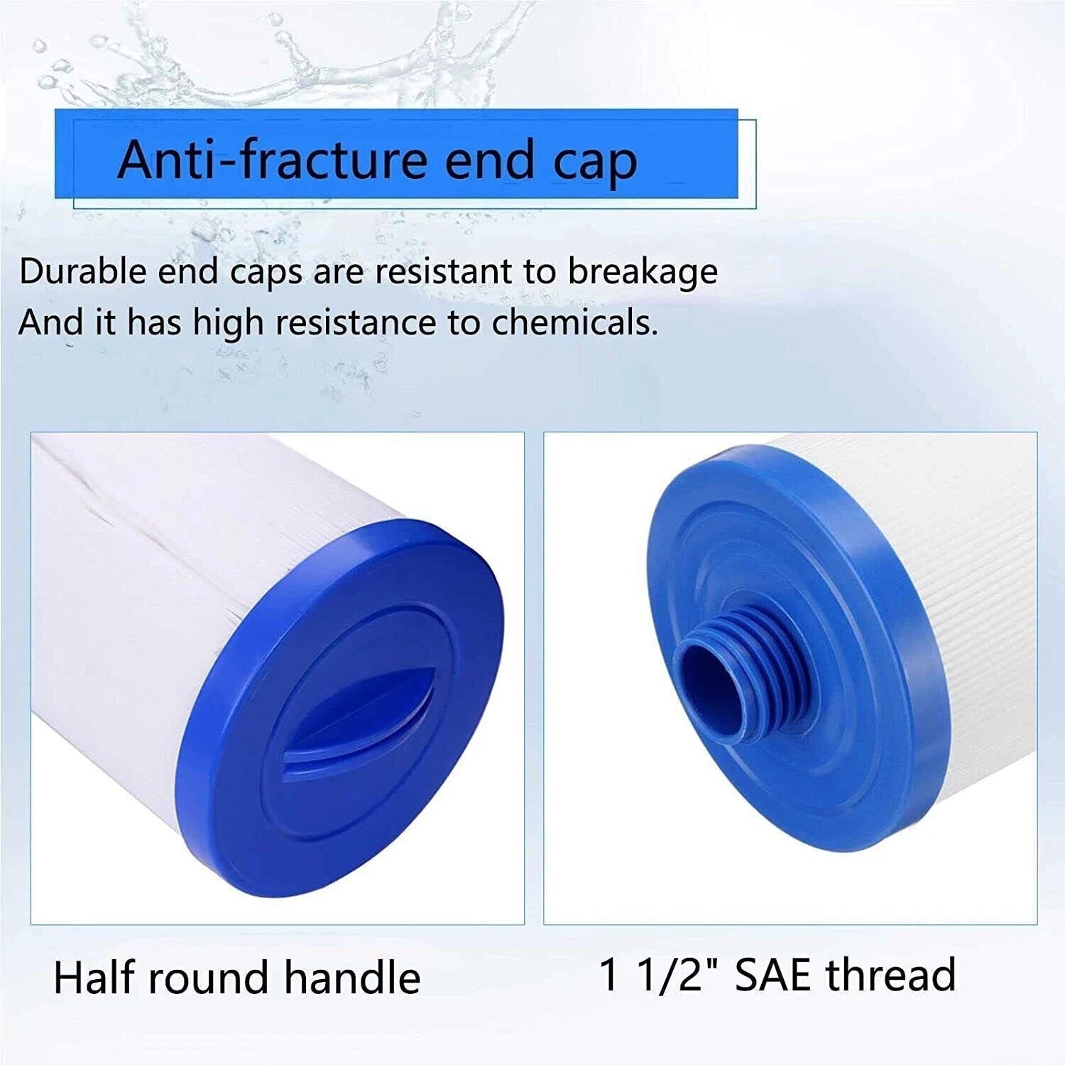 2-6X Compatible Filter PWW50 SPA Hot Tub Filters 6CH-940 Superior Spas Pool Tool