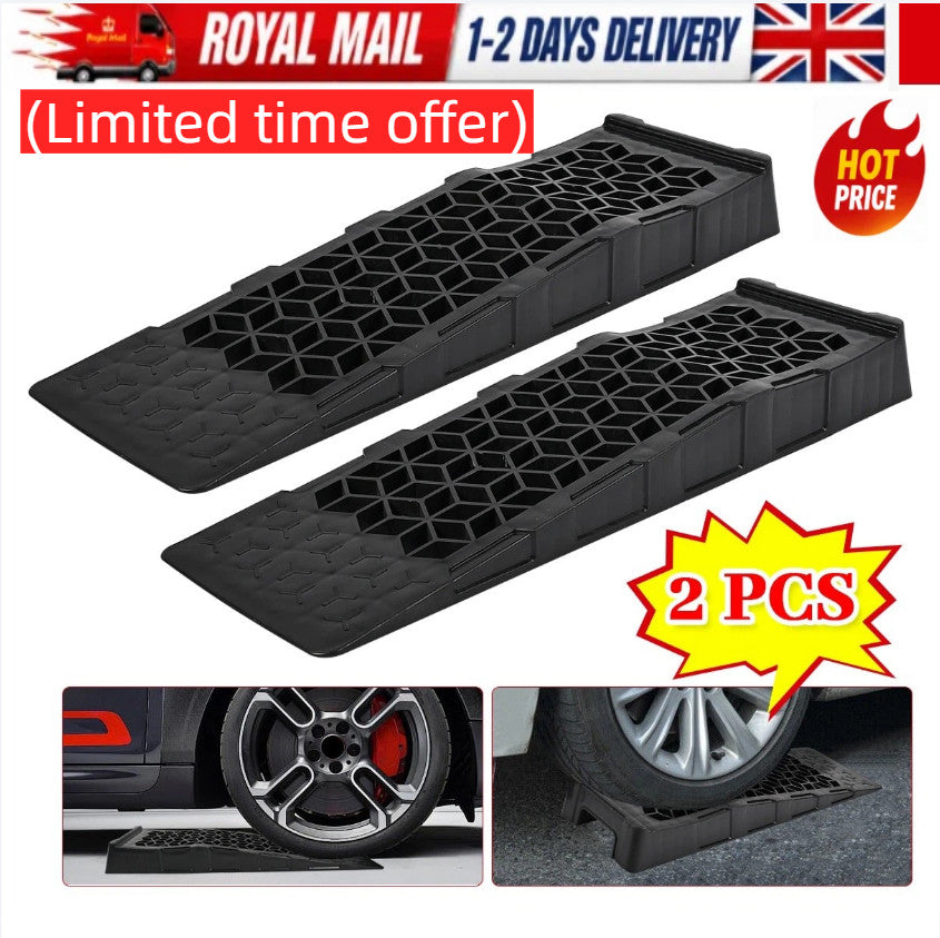 Heavy Duty 5 Ton Low Rise Car & Van Ramps Plastic Strong & Heavy Duty Pair 2026