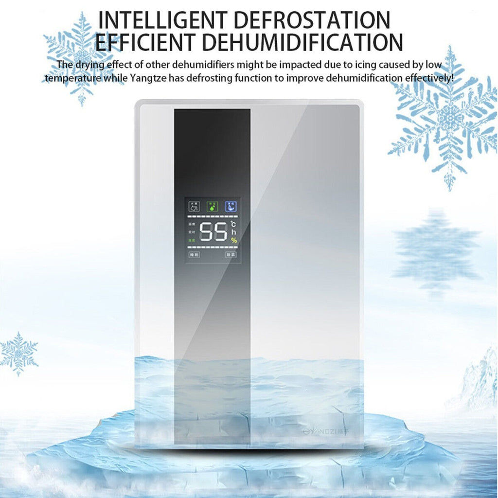 2.2L Large Dehumidifier Portable Quiet Home Air Dryer for Mould Moisture Damp