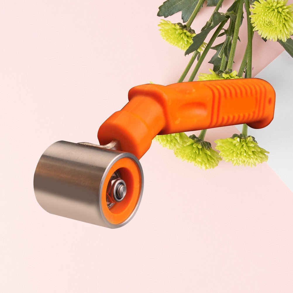 Stainless Steel Wall Sticker Roller Flat Pressure Roller DIY Tool