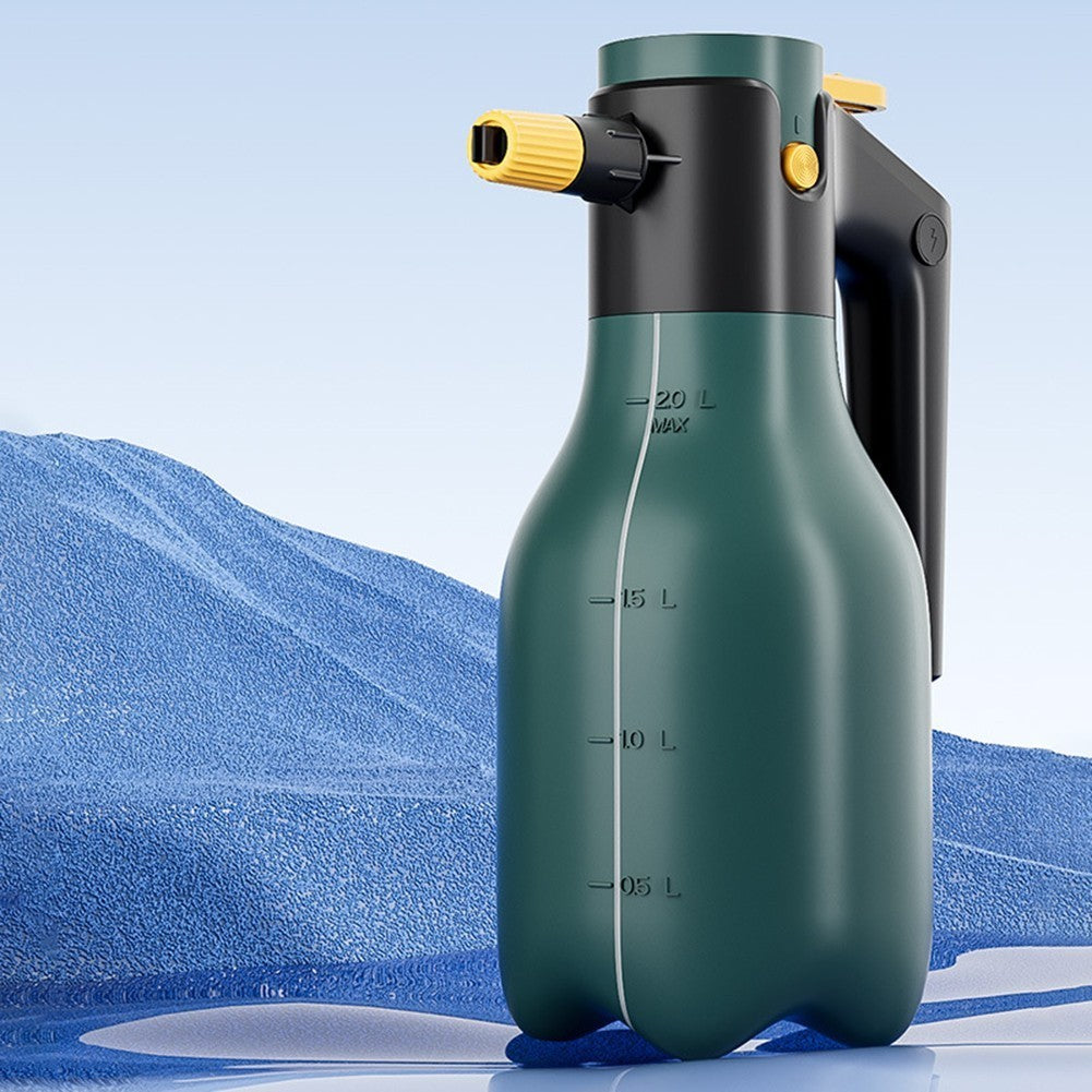 2L Rechargeable Car Wash Foam Sprayer for Vehicles Gardens and Cleaning.*