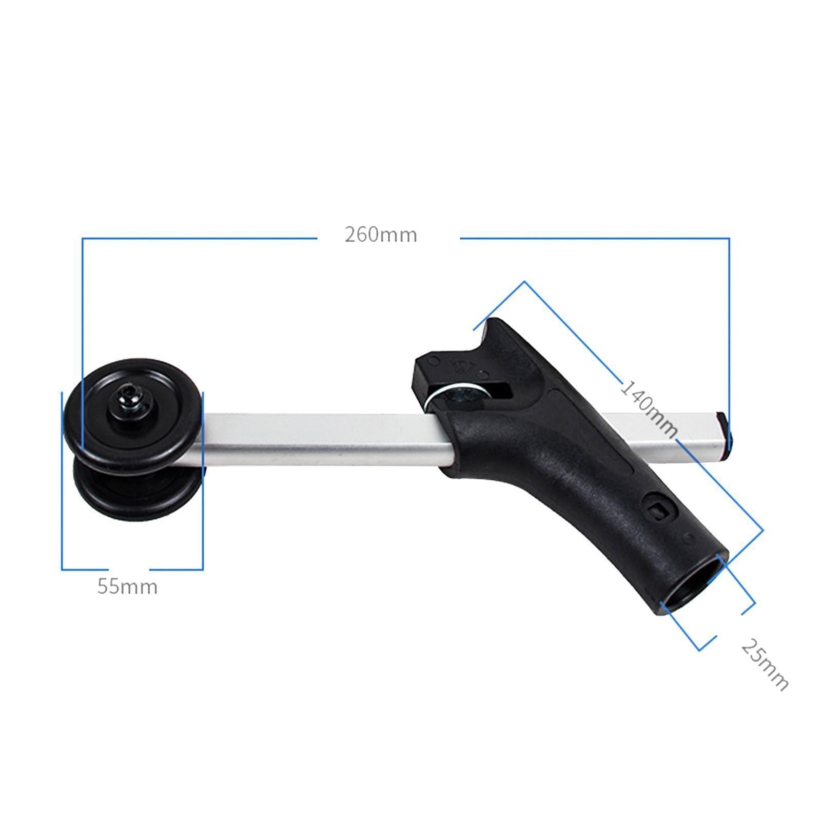 1pair Universal Wheelchair Anti Rollovers Assisstant Wheel Adjustable forElderly