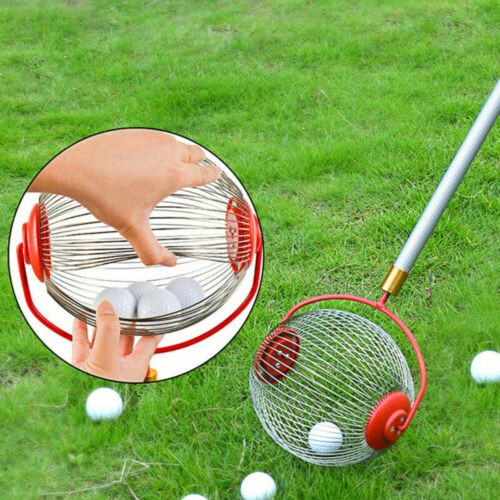 Ball Collector Rolling Nut Harvester Ball Picker Adjustable Manual Tools Picker