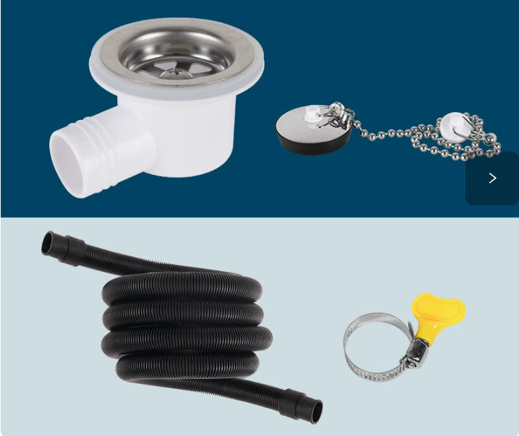 For Dometic Smev Waste Fitting Kits Angled for 20mm 3/4" Hose