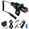 Tactical Red Dot Laser Sight Designator Air Gun Rifle Mount Hunting Scope
