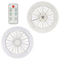 LED Ceiling Fan Light Dimmable E27 Living Room Chandelier Lamp w/ Remote Control